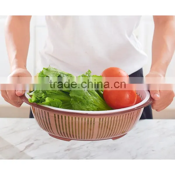Kitchen Vegetable and Fruit Plastic Draining Basket Drain Basket photo-6