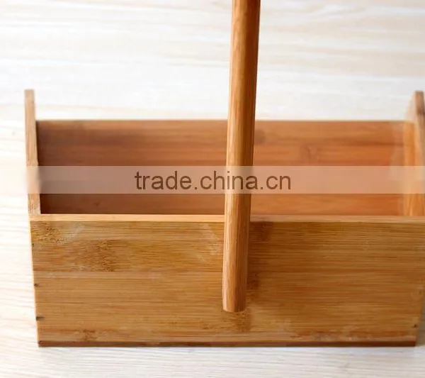 Bamboo Long Handle Dustpan