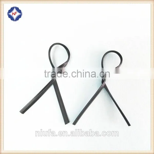 PE/PVC Plastic Coated Single Metal Wire Twist Tie for Wire Cable photo-2