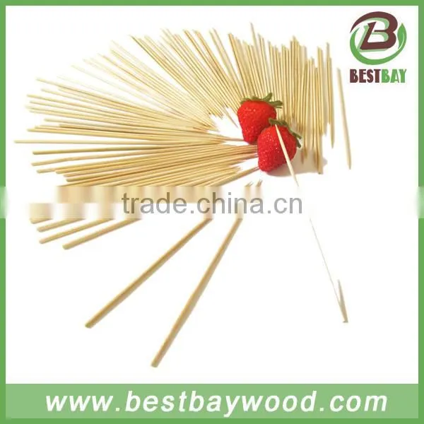 Natural Round Bamboo Skewers/bamboo Skewer In Bag/ Bamboo Bbq Skewer Wholesales photo-4