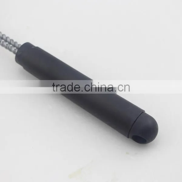 Black Handle Heavy Duty Barbecue Grill Brush With Wire Bristle photo-3