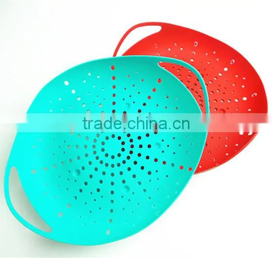 11214 Silicone Fruit Vegetable Steamer Basket photo-4
