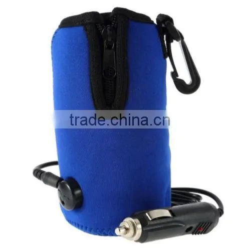 New Portable 12V in Car Auto Travel Baby Food Milk Water Bottle Cup Warmer Heater photo-2