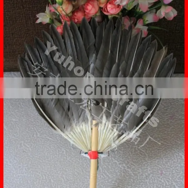 Chinese Traditional Culture Feather Fan photo-2
