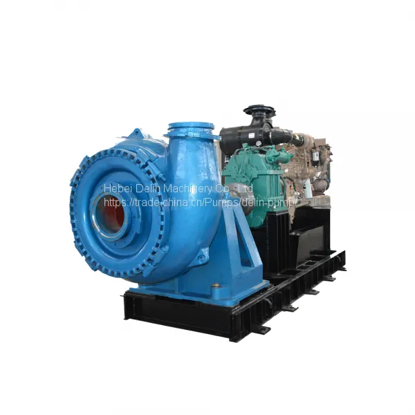 Large Capacity Canals Sea Dredging Muddy Sand Soil Gravel Pump photo-3
