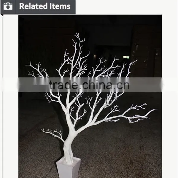 Artificial Jewelry Hanging Centerpiece Dry Tree Branch for Wedding Decoration Supply and Showcase Decoration photo-6