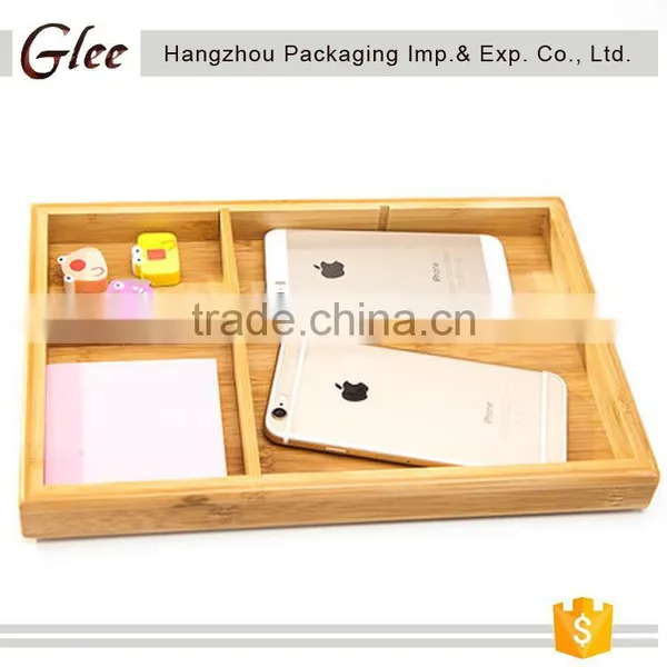Clear ,multi-functional Simple Factory Direct Handmade Custom Bamboo Box photo-3