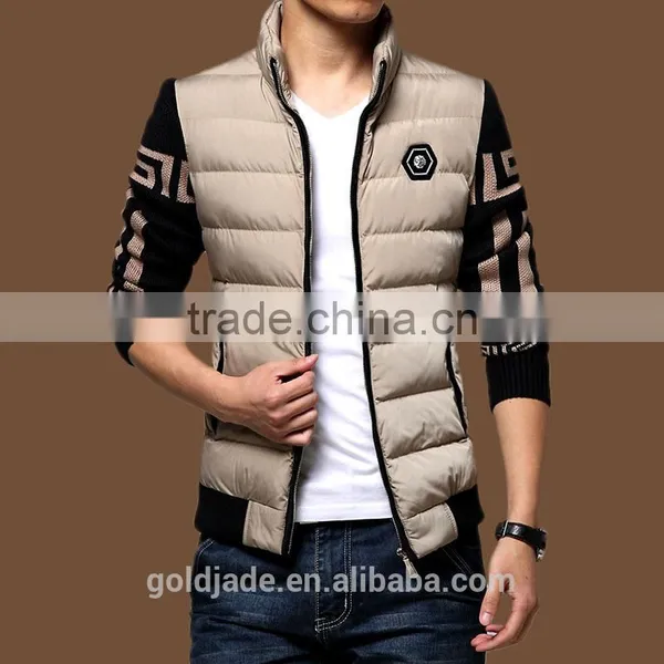 Winter Fashion Mens Outdoor Sports Jackets Dark Grey Slim Fit Men Jackets 2016 photo-4