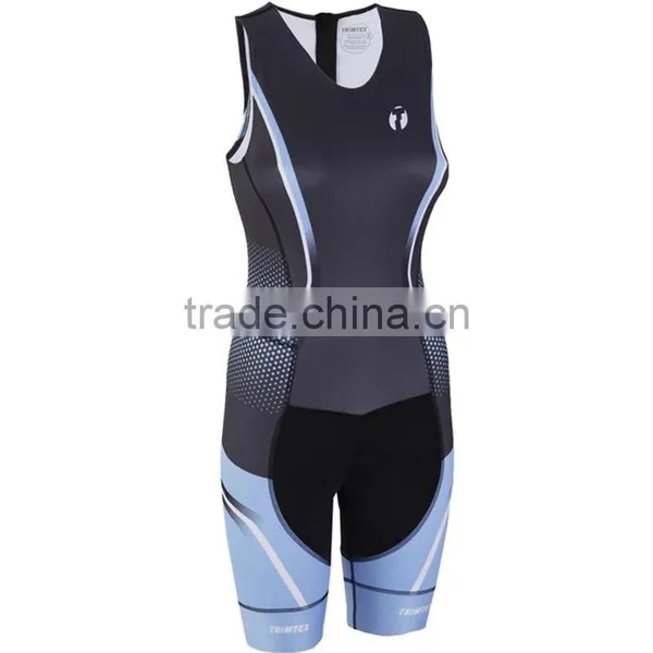Custom ClubTriathlon Suit For Swimming Running Cycling Jersey Suit Sleeveless photo-3