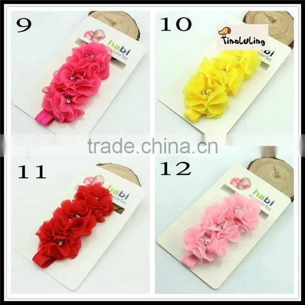 Flower Hairband Chinese Hair Accessories Christmas Headband 1.5 X 36 cm photo-5