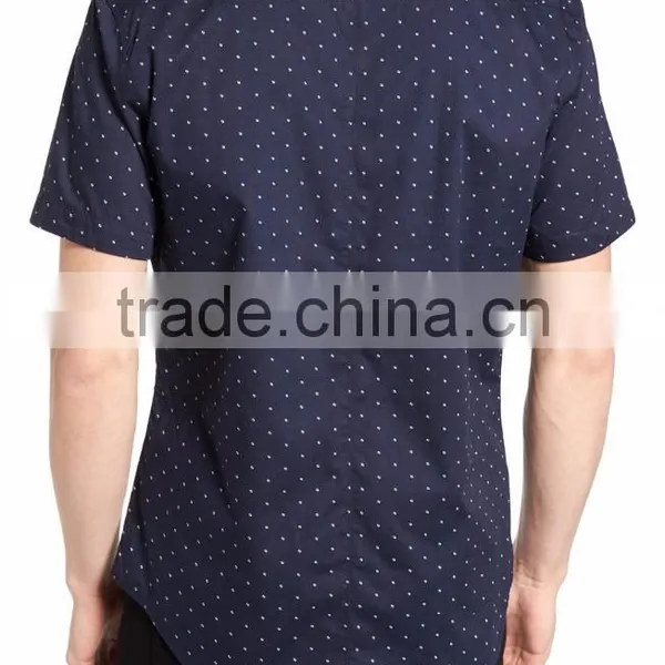 Tiny Striped Men's Dress Shirt/custom Shirt/ Made in China photo-2