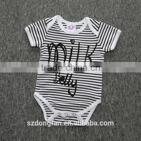 Wholesale Newborn Baby Clothes Summer 100% Cotton Breathable Baby Romper photo-2