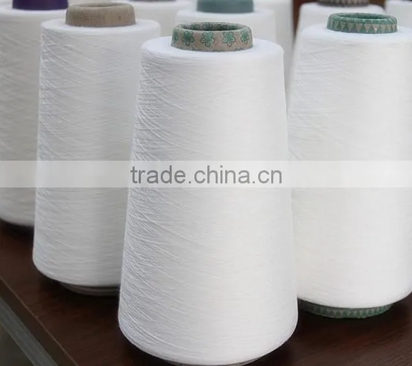 Low Price Free Sample Ne20s 26s 30s 32s 40s 50s 60s 80s Polyester Yarn for Sewing Lot in Stock