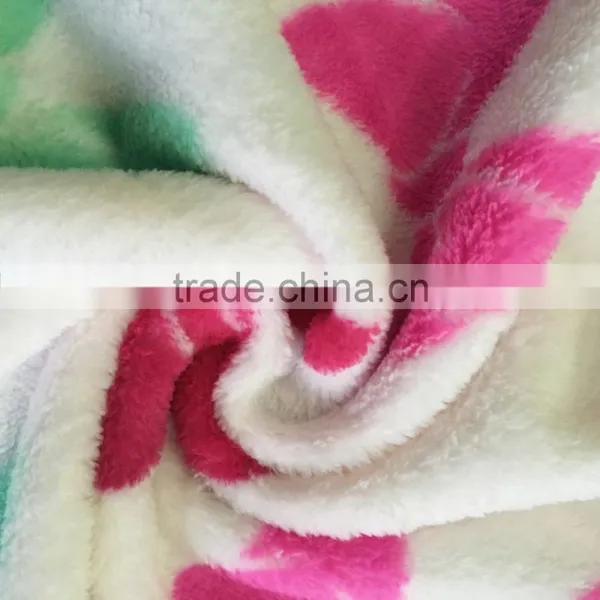 Wholesale High Quality Throw Printed Coral Fleece Blanket photo-3