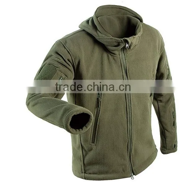 2017 Hot Sell Army Polar Fleece Jacket for Men photo-2