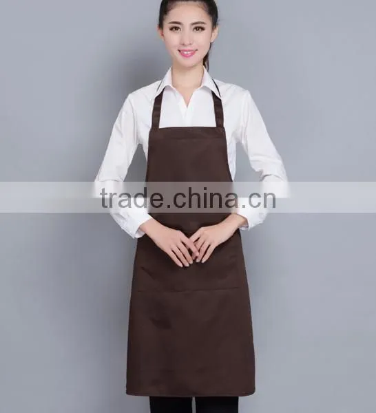 Wholesale Shopping Guide Advertising Promotions Polyester-cotton Aprons Custom Catering Fast Food Restaurant Work Aprons Hanging photo-6