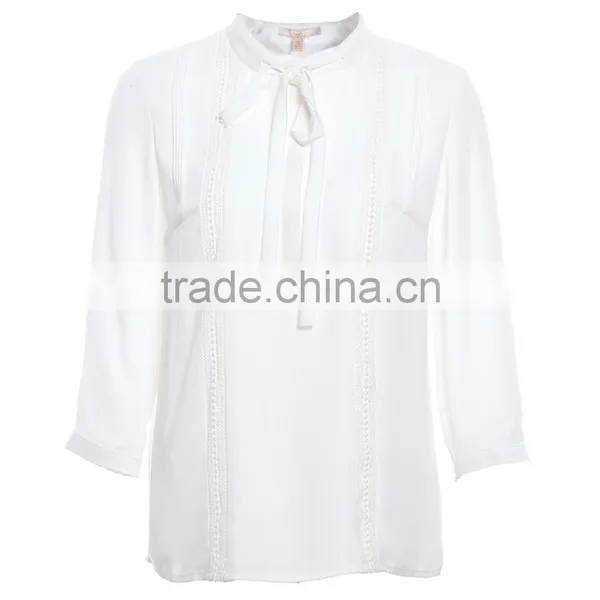 2016 Guangzhou in Latest Chiffon Tops for Women Chiffon Images of Chiffon Tops photo-3