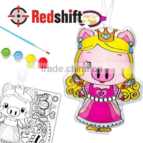 Arts and Craft Kit Color Your Anim-Pal Princess Pig photo-2