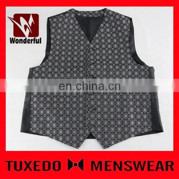 New Products Black Cotton Man Vest