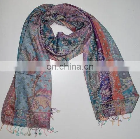 Viscose Pashmina Jamawar Shawls 2016 photo-2
