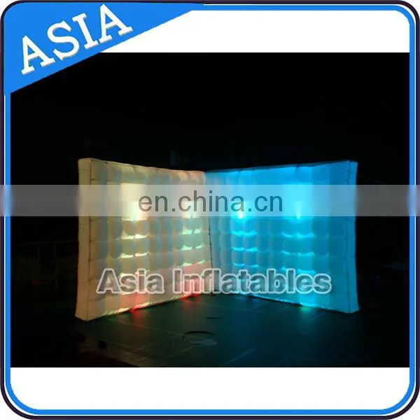 2016 Qualified Made In China Advertising LED Inflatable Lighting Wall for Event photo-2