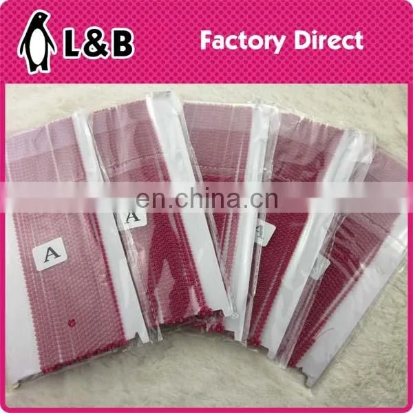 SS6/ SS8 Single Row Multicolored Plastic Rhinestone Chain for Decoration photo-6
