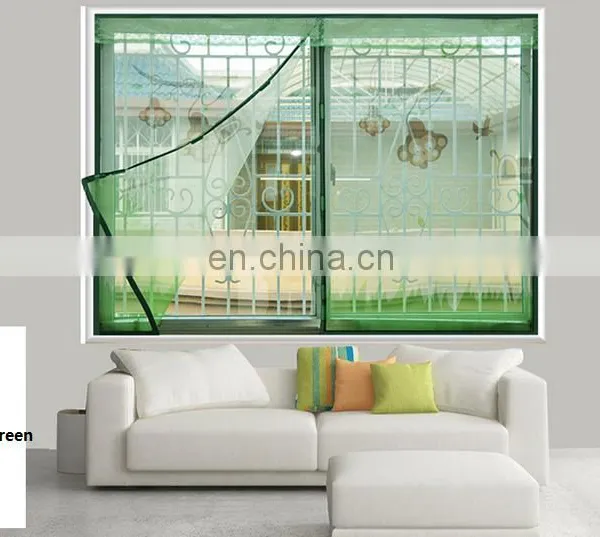 In the Middle Open Type of Magnetic Screen Window Netting for Preventing Bugs photo-6