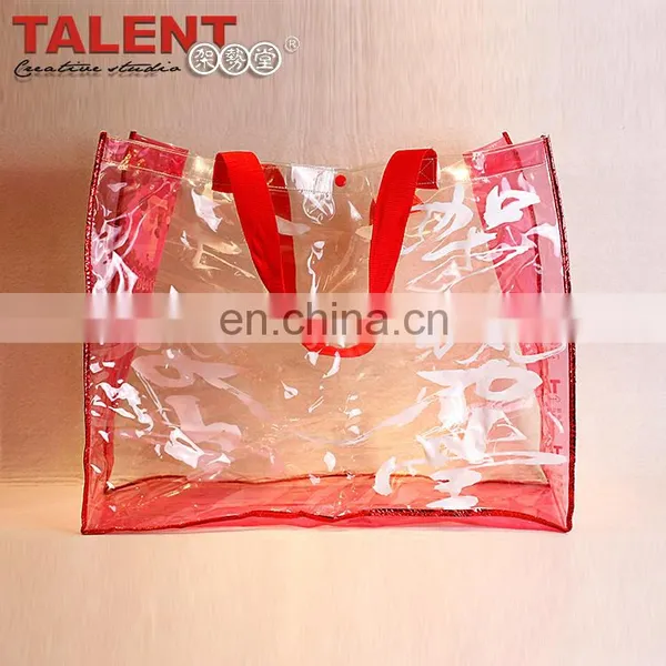 Customized Professional Good Price of Pvc Transparent Bag With Best Quality photo-3