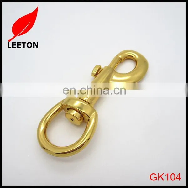 Factory Supply 20mm Gold Dog Leash Snap Hook photo-3