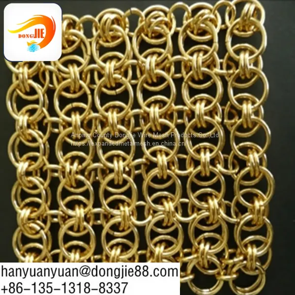 Chain Link Ring Mesh for Metal Curtain photo-4