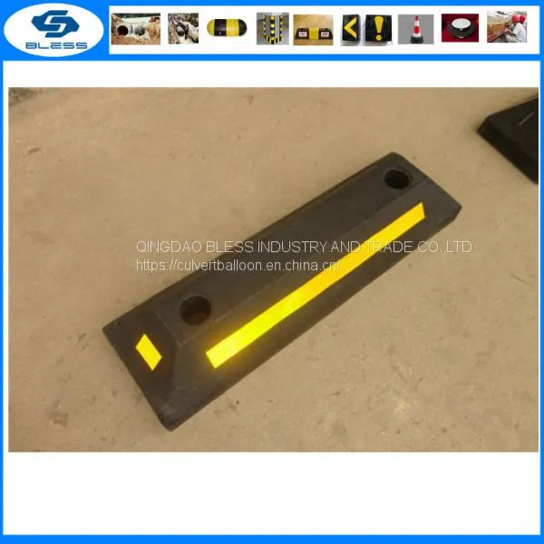 Most Popular Products China 1830 Mm,1650 mm Rubber /plastic Wheel Stopper,parking Curb,parking Stopper photo-3