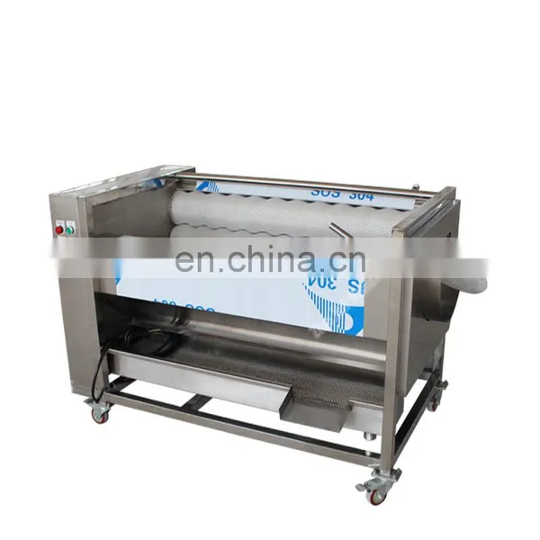 Industrial Small Root Vegetable Ginger Peeler Sweet Potato Baby Carrot Peeling and Washing Machine photo-2