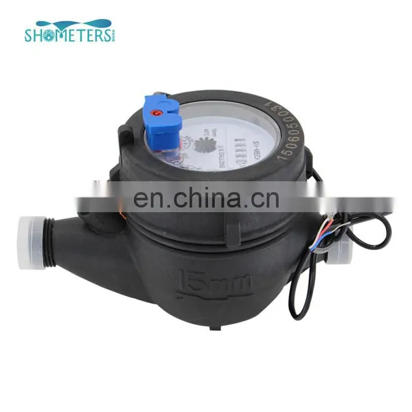 Multi Jet Dry Dial Plastic 5 Wheels Water Meter Pulse Sensor Made in China photo-7