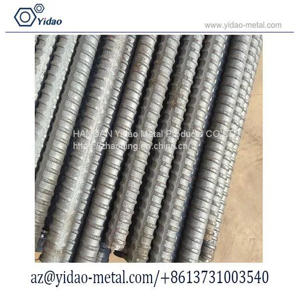 Hot Rolled Thread Steel Bar/high Tensil Steel Bar HRB500 photo-4