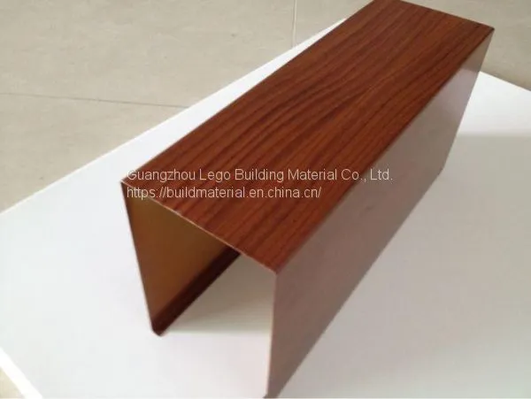 Restaurant Curtain Wall Aluminum Square Pass Champagne Gold Green Manufacturer photo-2