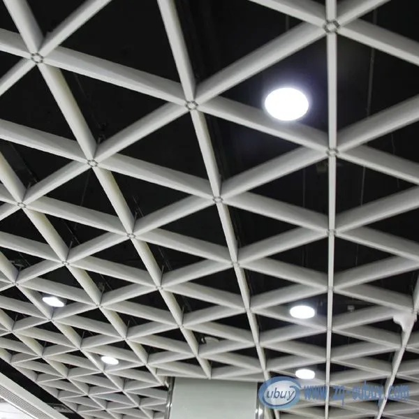 Metal Building Material Square Aluminium Grille photo-3