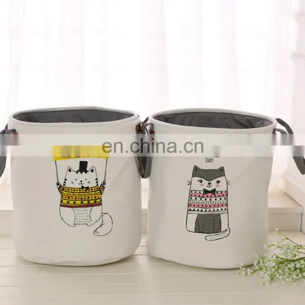 Kid's Room Toy Storage Box Foldable Storage Bag Cartoon Laundry Basket Household Storage Bins photo-4