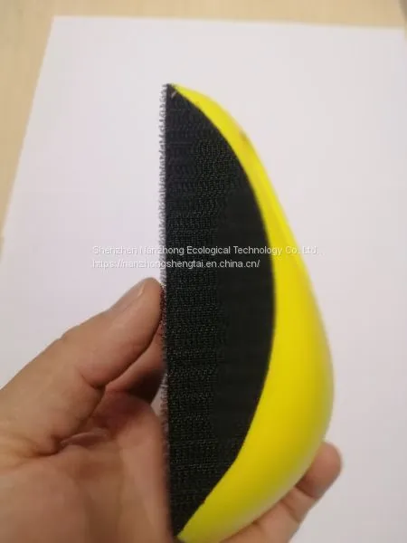 High Quality Self Adhesive Sandpaper Hand Grinding Push Board High Quality Hand Grinding Plate Car Rust Cleaning photo-4