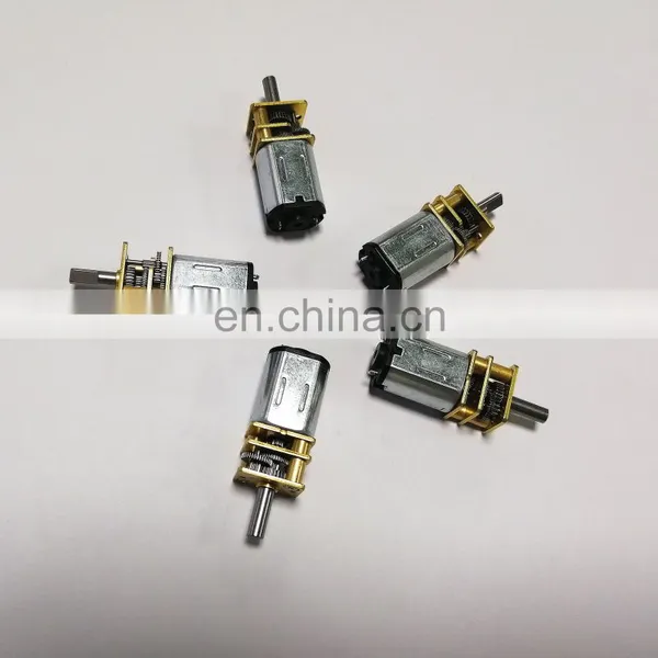 N20 DC 12V 78RPM Rotary Speed Reduce Small dc Gear Motor for Electric Fingerprint Lock photo-4