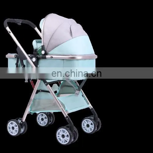 Factory Wholesale Light Weight Stroller Aluminum Alloy Pushchair Foldable Pram photo-3