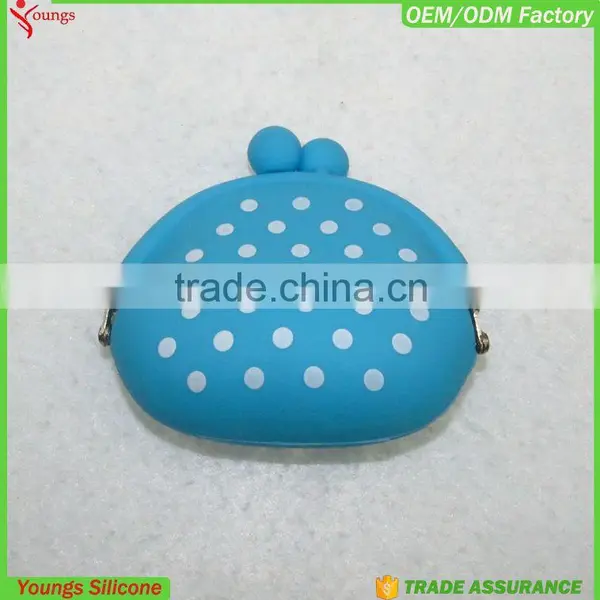 Popular Lady's Custom Silicone Coin Purse Cute Coin Pouch Bag Pouch photo-6