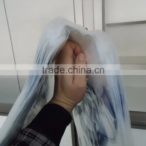 Clear LDPE Designer Plastic Deli Bag for Super Market Shopping Packing photo-5