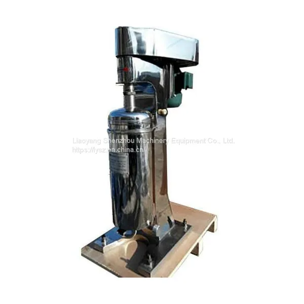 3 Phase High Speed Rotation Tubular Centrifuge Separator for Olive Oil and Coconut Oil photo-5