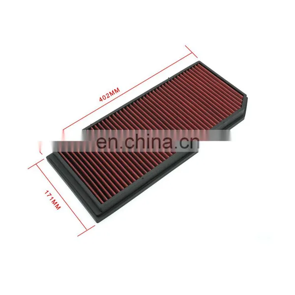AUSO Replacement Air Filter for VW Golf V IGTI Volkswagen Eos Letta Passat Scirocco Washable Reusable Cold Air Intake Filters