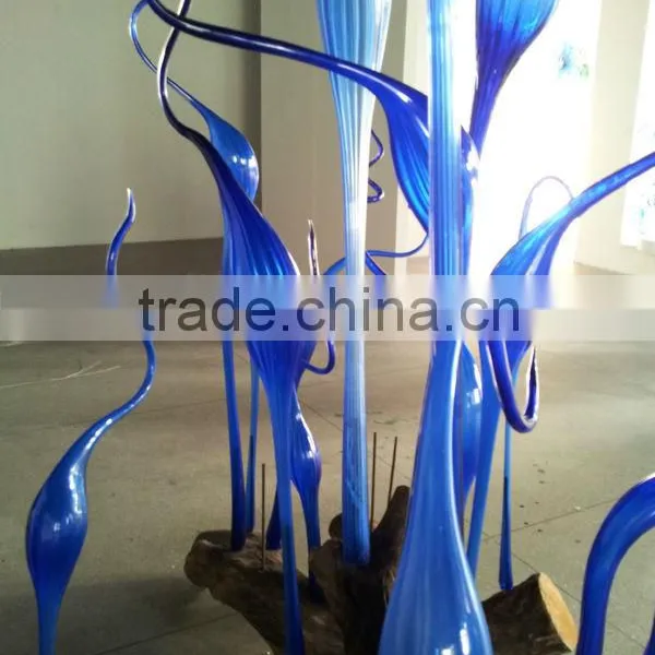 Handmade Murano Glass Lotus for Pond Decor photo-4