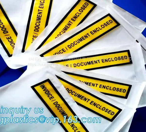Packing List Envelope for AWB, Packing List Envelope Mailing Bag for Express, Packing List Enclosed Envelopes, Bagease photo-2