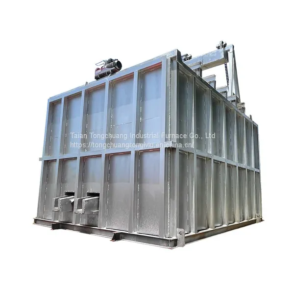 6 Tons of Large Natural Gas Aluminum Melting Furnace, Aluminum Alloy Melting Furnace, Holding Furnace, Waste Aluminum Melting Furnace photo-2