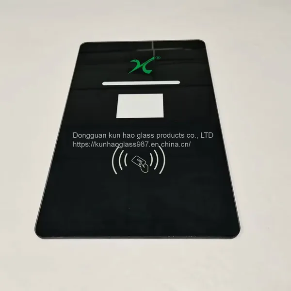 Smart Home Temperature Control Device Panel Glass Screen Black Induction Identification Tempered Glass photo-3
