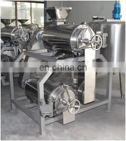Shanghai Factory Industrial Fruit Pulper / Mango Pulping Machine / Fruit Jam Making Machine Vegetable Tomato Paste Equipment photo-3