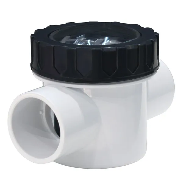 High Quality Swimming Pool Accessories ABS Material 1.5''/2'' Connector Wholesale Check Valve photo-4